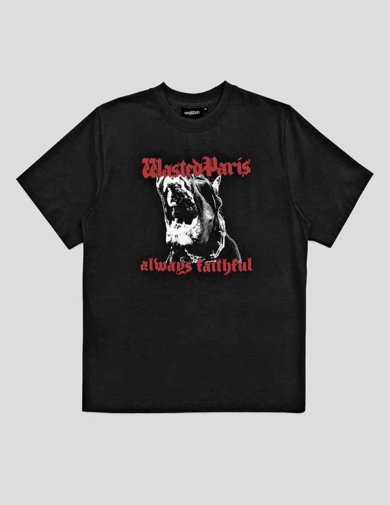 WASTED PARIS Fair tee black T-shirt
